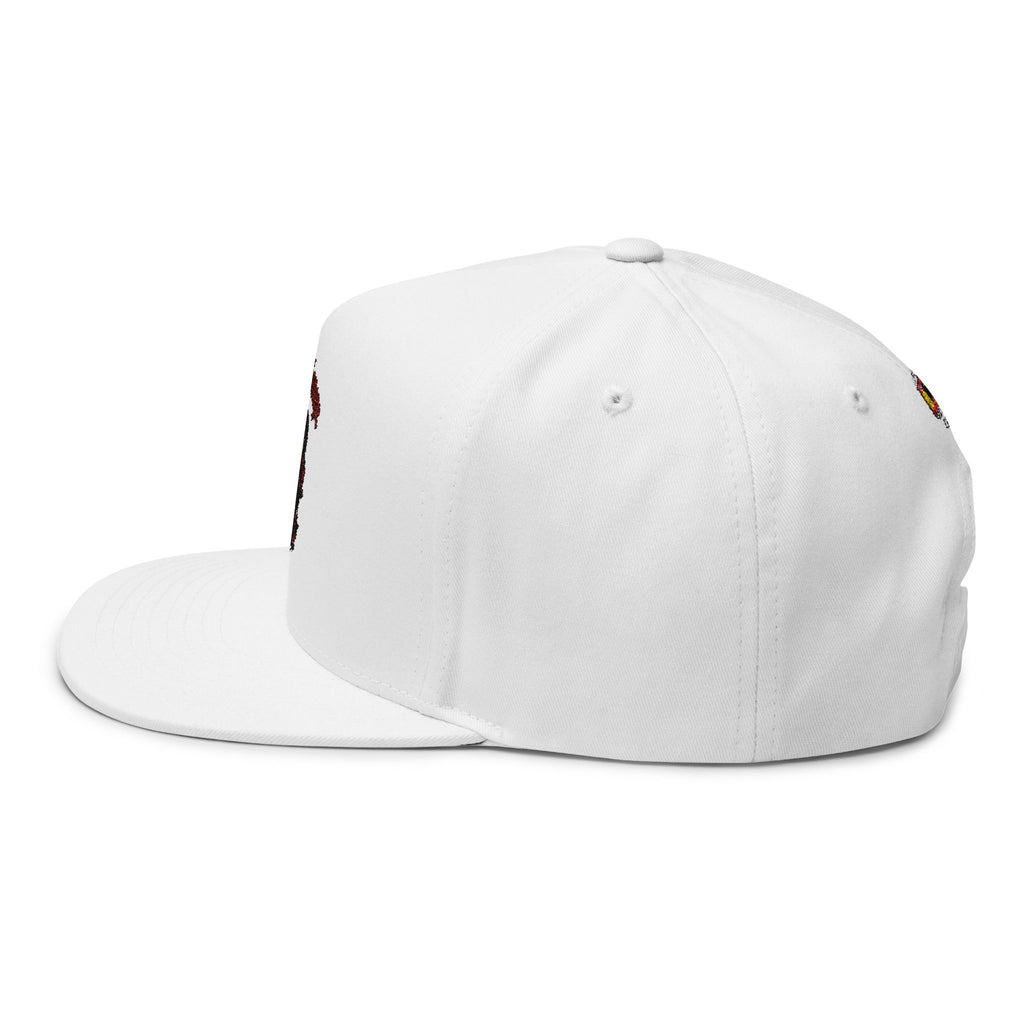 Espina & Sangre Gothic Snapback Cap oder Espina & Sangre Flat Bill Cap – Stickerei