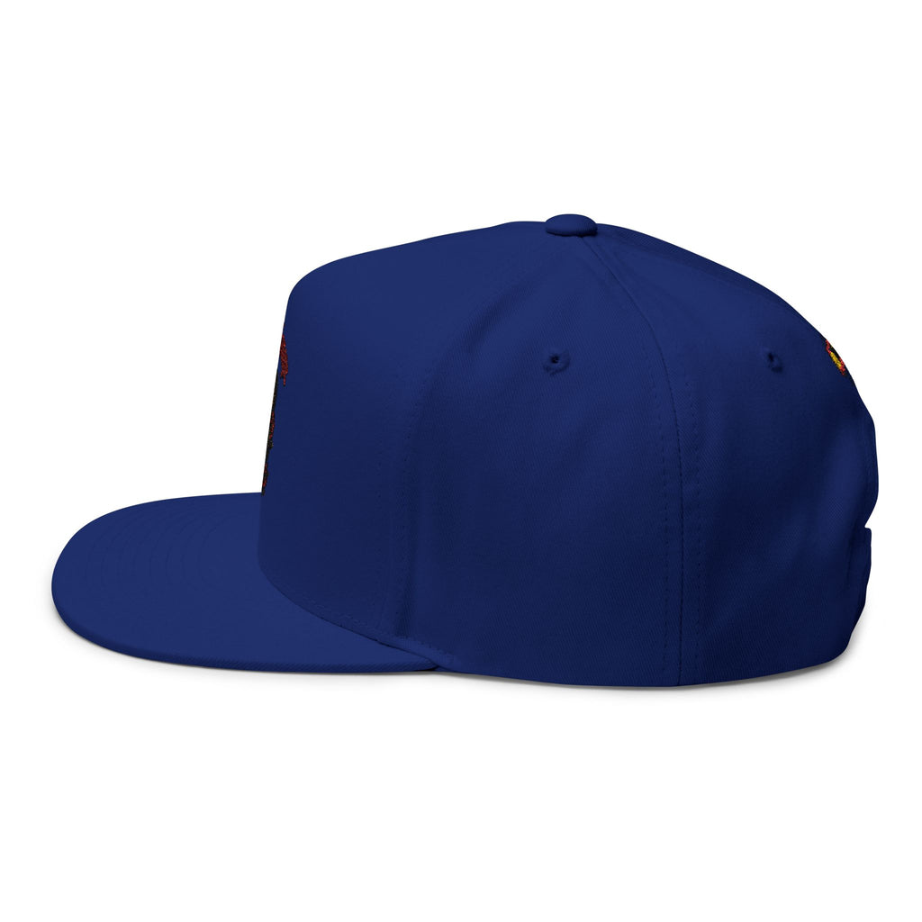 Espina & Sangre Gothic Snapback Cap oder Espina & Sangre Flat Bill Cap – Stickerei