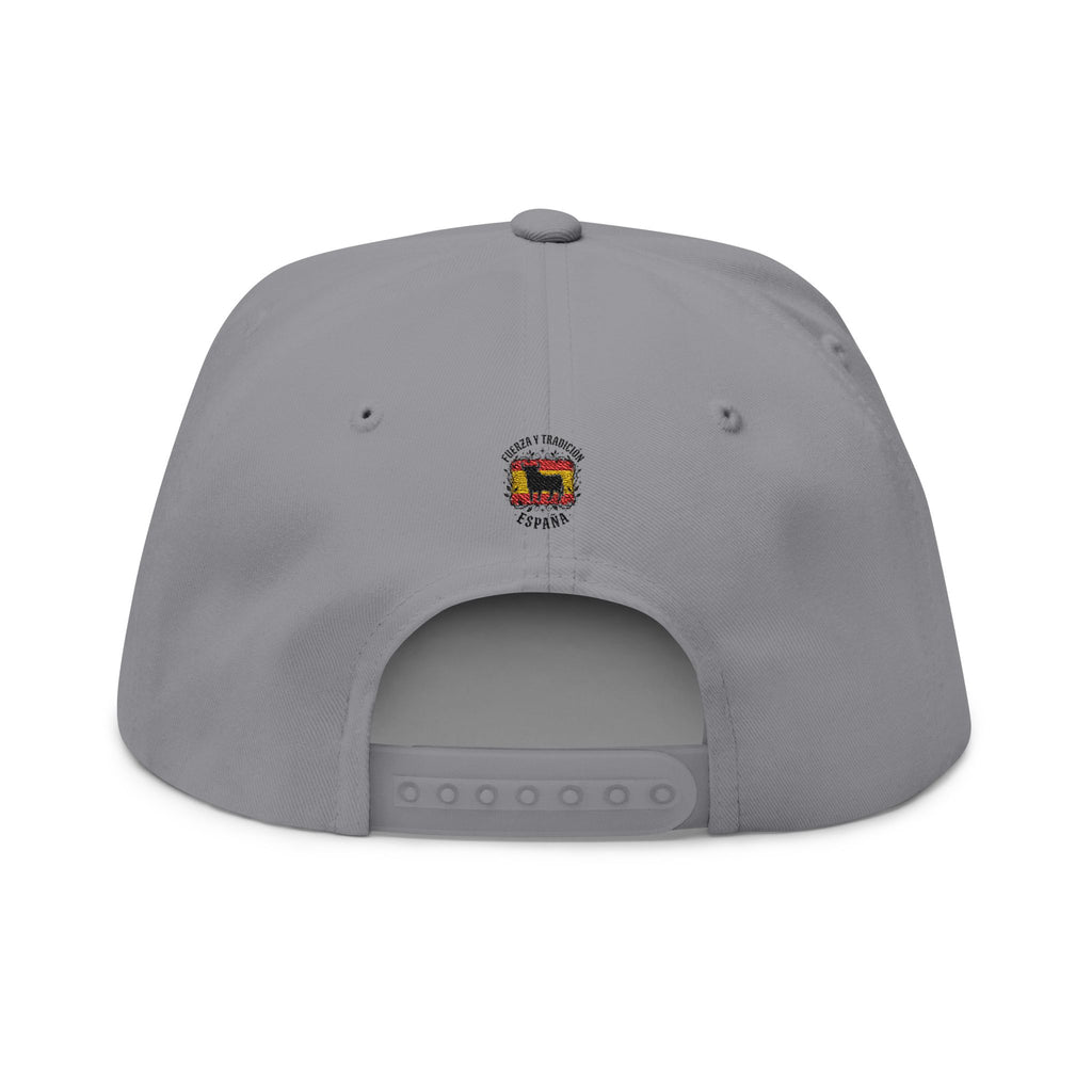 Espina & Sangre Gothic Snapback Cap oder Espina & Sangre Flat Bill Cap – Stickerei