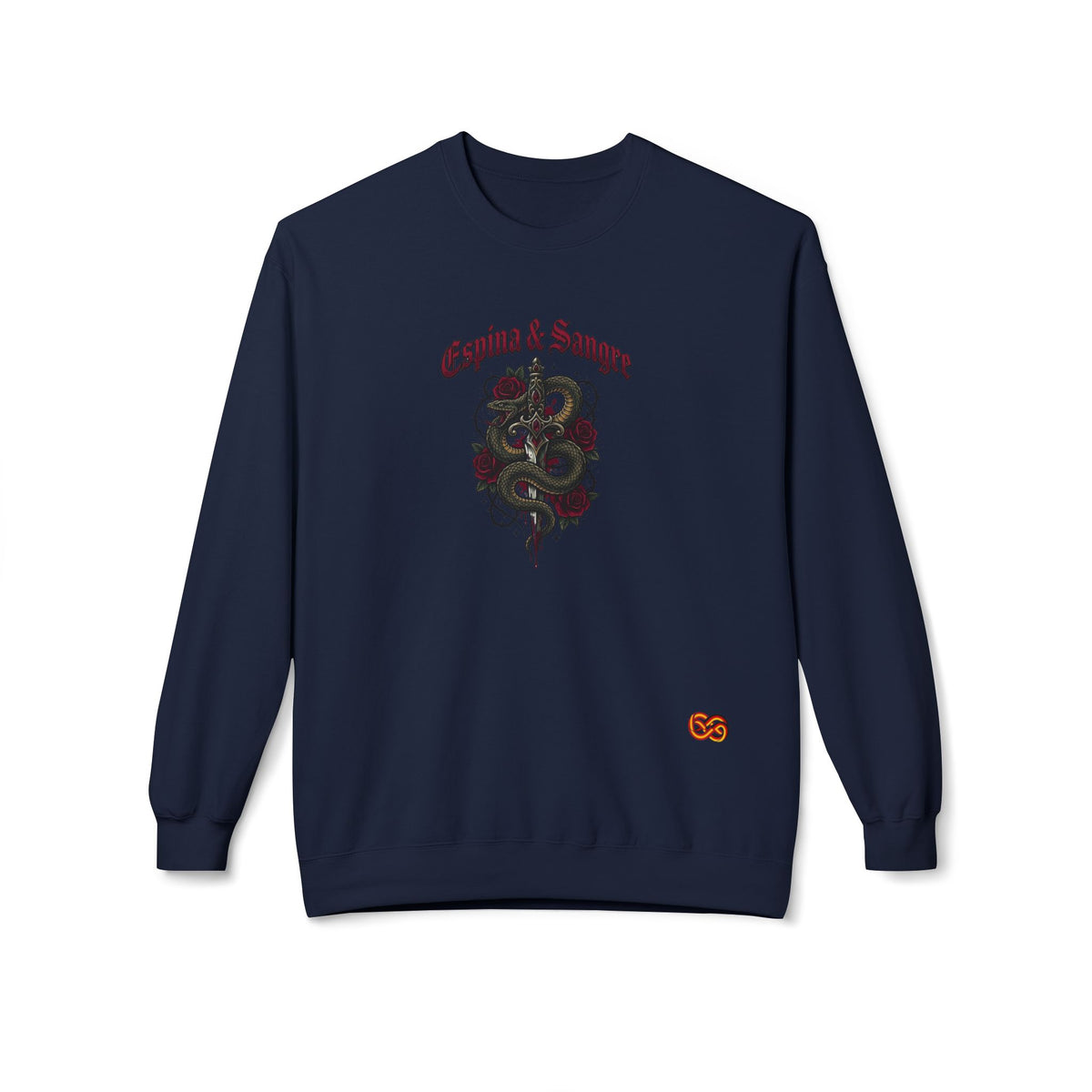 Espina & Sangre Snake Graphic Crewneck Sweatshirt