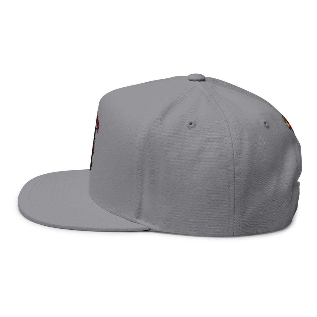 Espina & Sangre Gothic Snapback Cap oder Espina & Sangre Flat Bill Cap – Stickerei