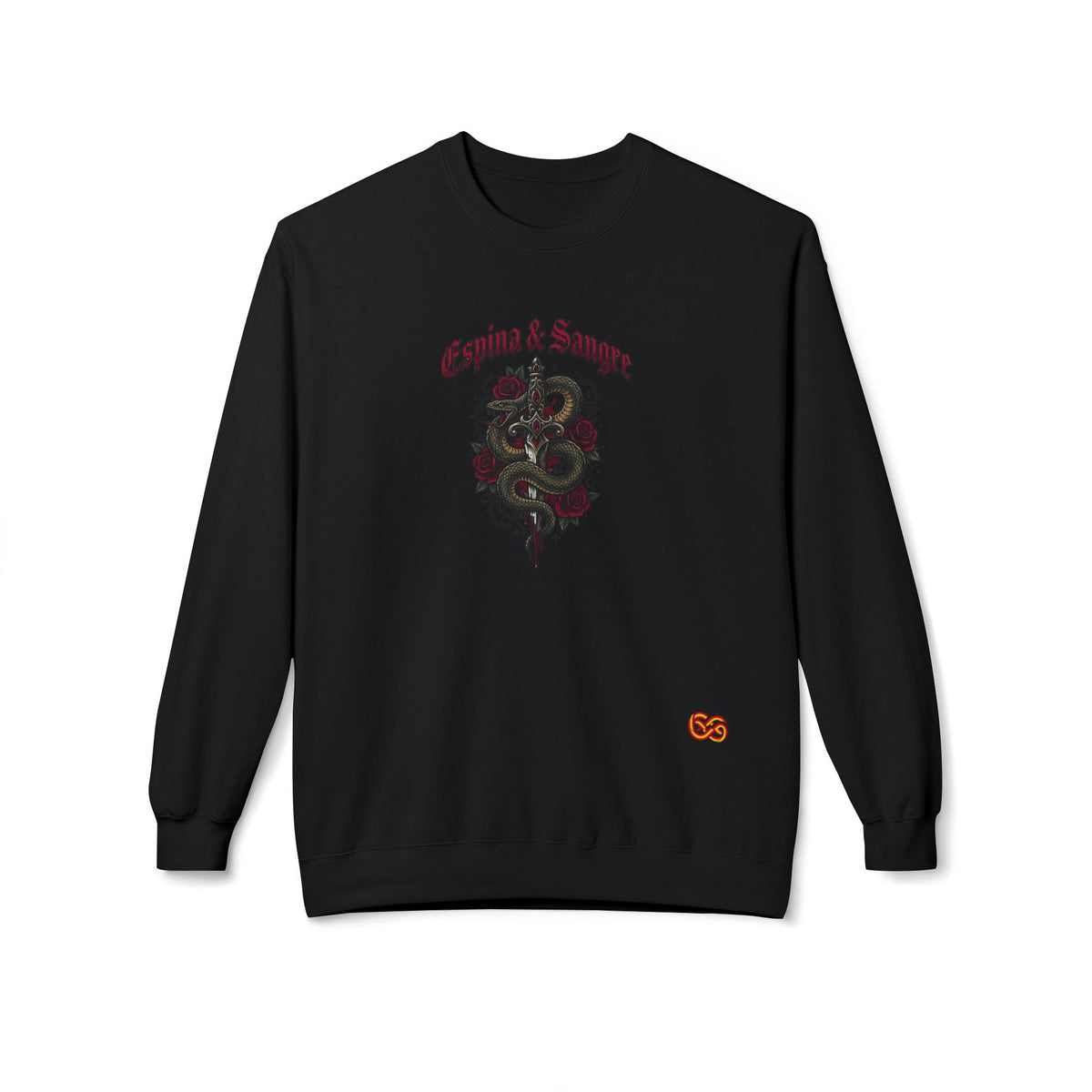 Espina & Sangre Snake Graphic Crewneck Sweatshirt