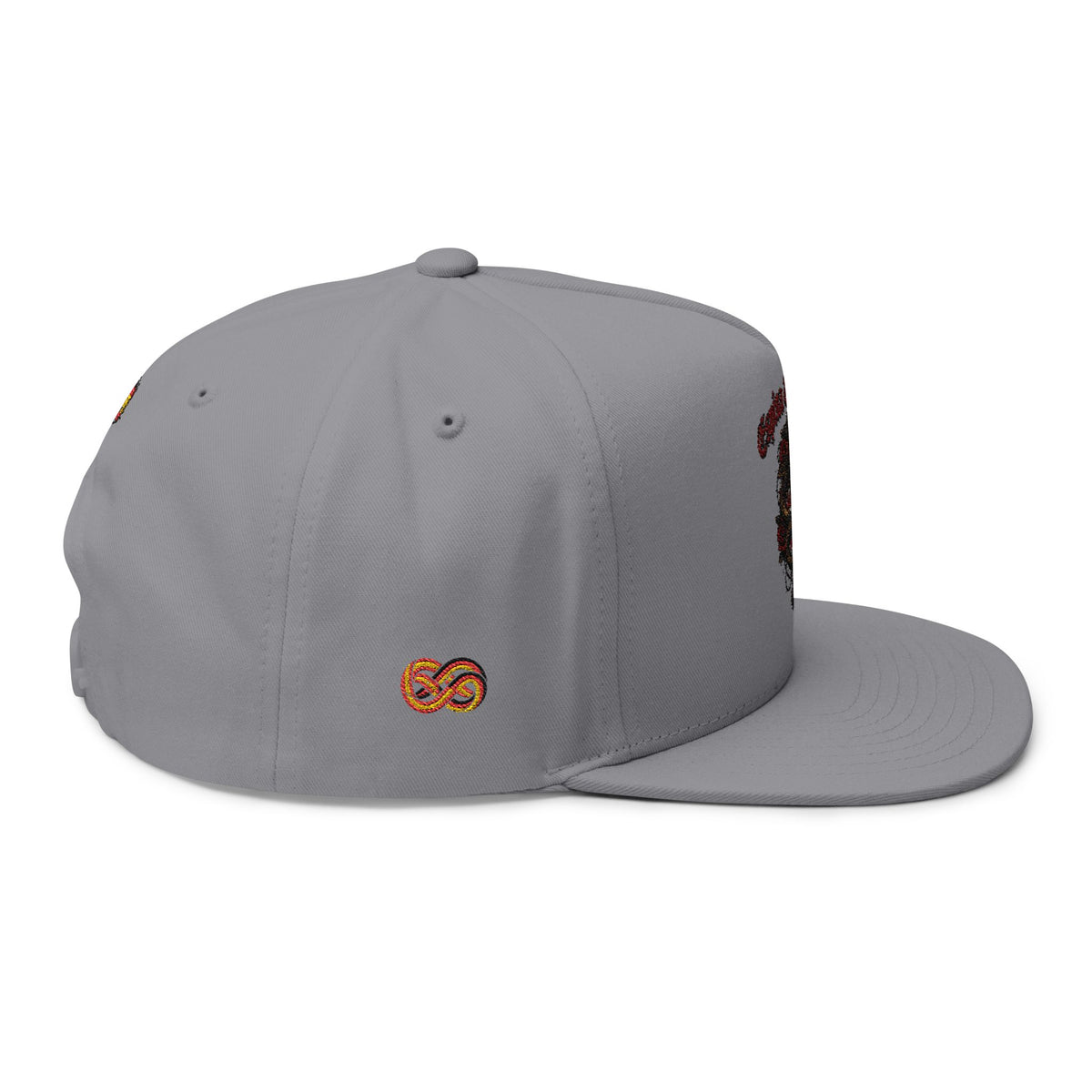 Espina & Sangre Gothic Snapback Cap oder Espina & Sangre Flat Bill Cap – Stickerei