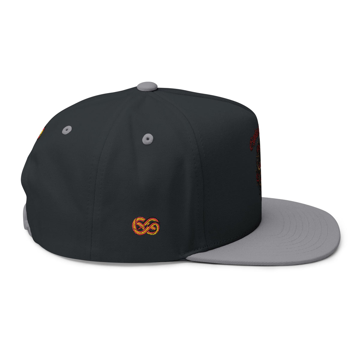 Espina & Sangre Gothic Snapback Cap oder Espina & Sangre Flat Bill Cap – Stickerei