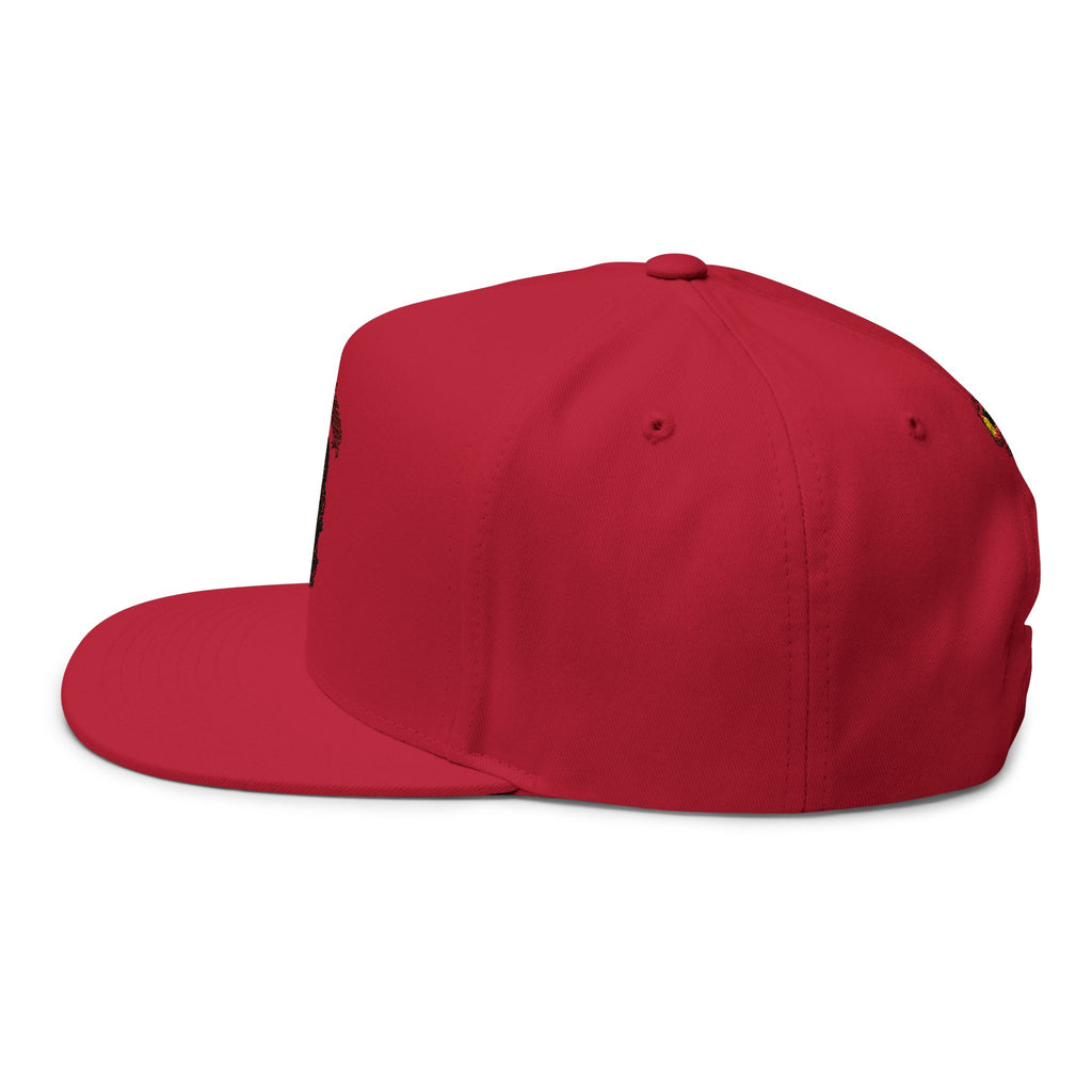 Espina & Sangre Gothic Snapback Cap oder Espina & Sangre Flat Bill Cap – Stickerei