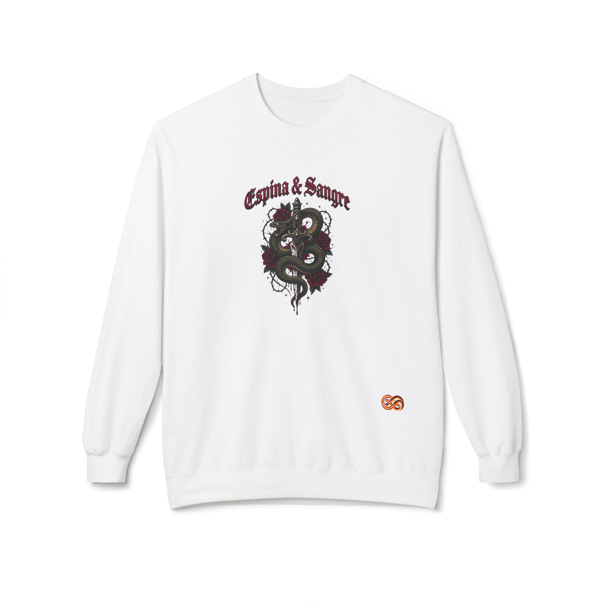 Espina & Sangre Snake Graphic Crewneck Sweatshirt