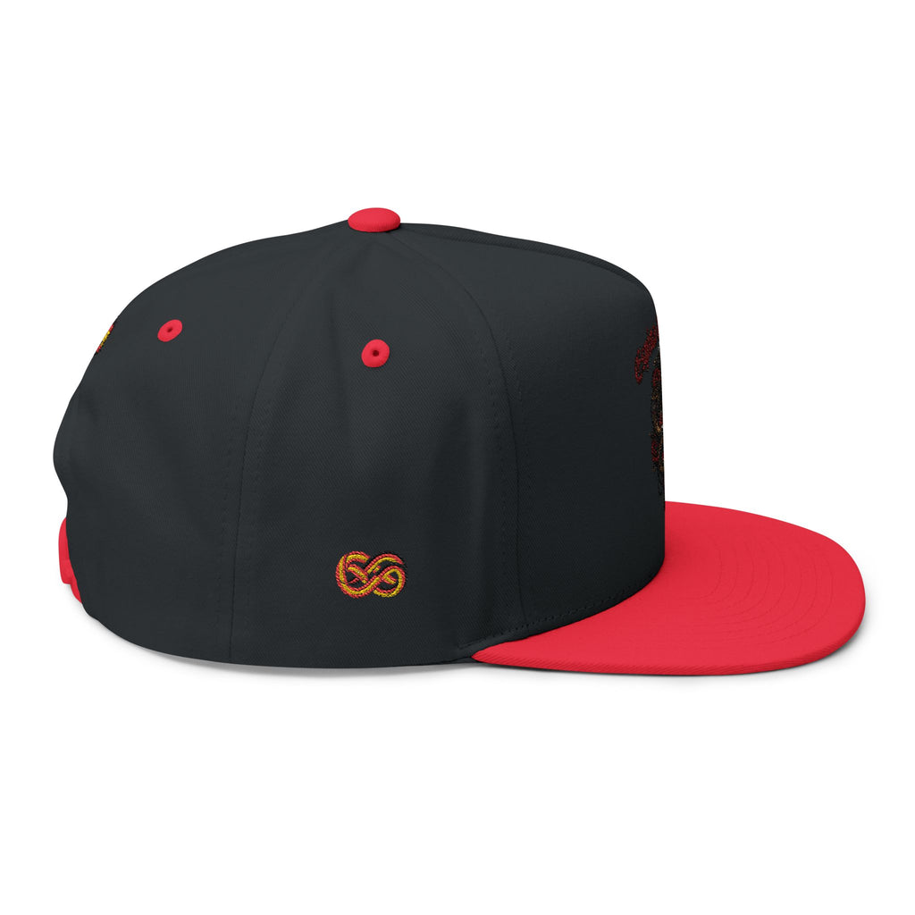 Espina & Sangre Gothic Snapback Cap oder Espina & Sangre Flat Bill Cap – Stickerei