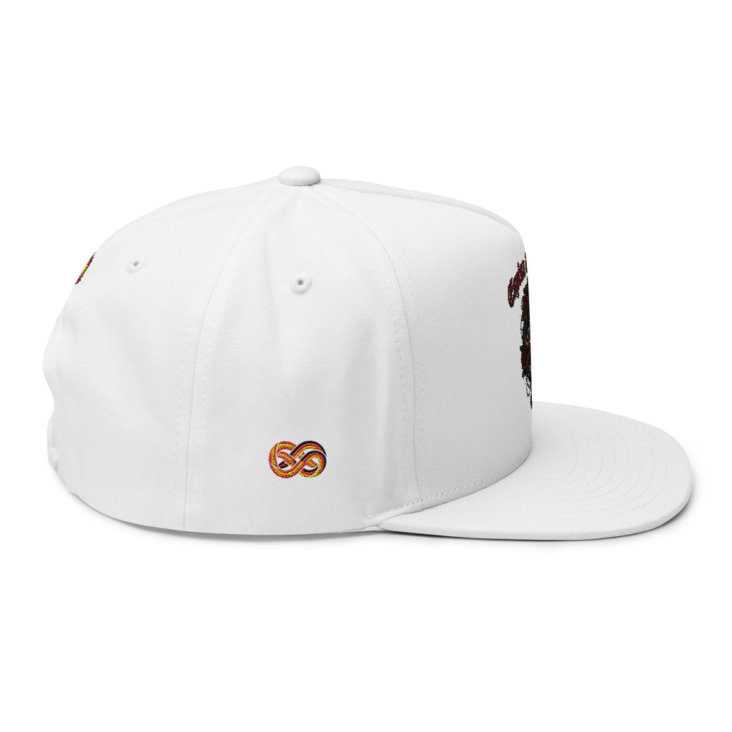 Espina & Sangre Gothic Snapback Cap oder Espina & Sangre Flat Bill Cap – Stickerei