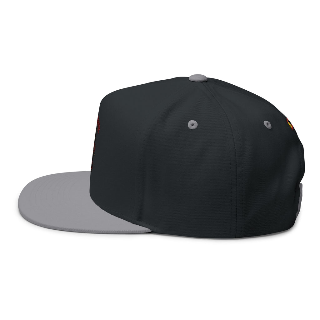 Espina & Sangre Gothic Snapback Cap oder Espina & Sangre Flat Bill Cap – Stickerei