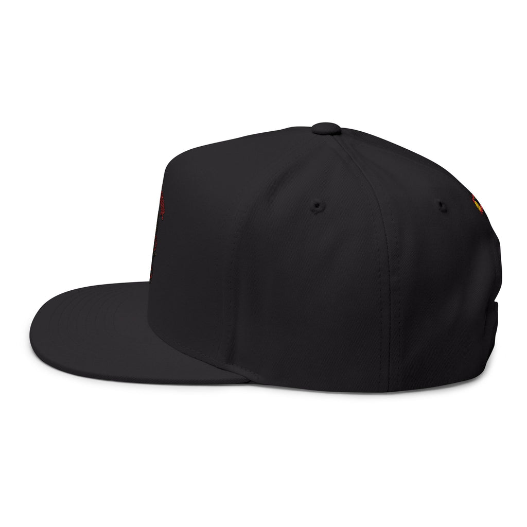 Espina & Sangre Gothic Snapback Cap oder Espina & Sangre Flat Bill Cap – Stickerei