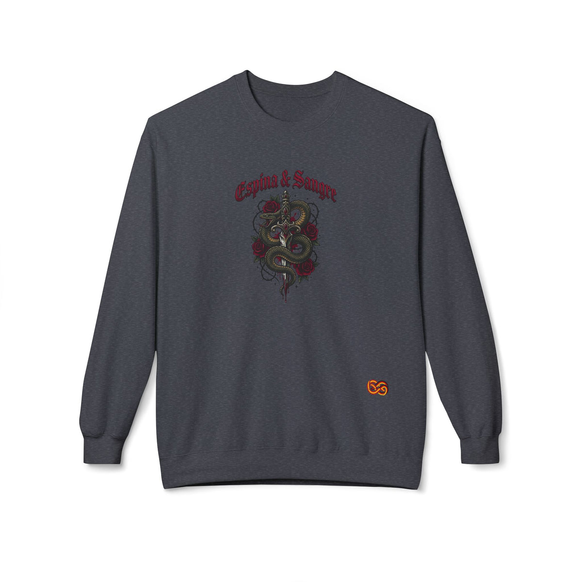 Espina & Sangre Snake Graphic Crewneck Sweatshirt