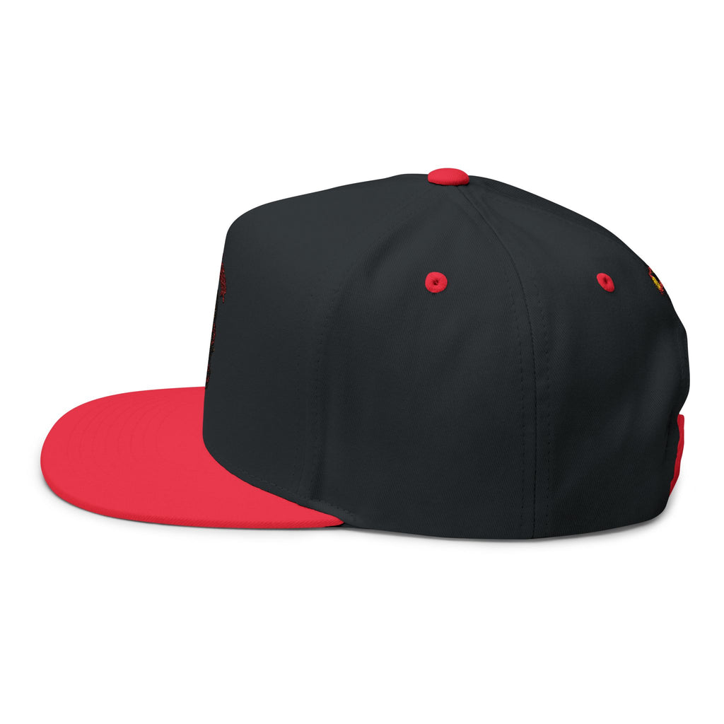Espina & Sangre Gothic Snapback Cap oder Espina & Sangre Flat Bill Cap – Stickerei