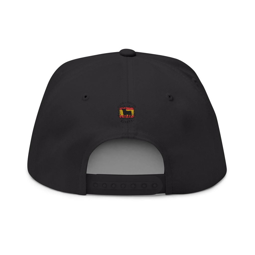 Espina & Sangre Gothic Snapback Cap oder Espina & Sangre Flat Bill Cap – Stickerei