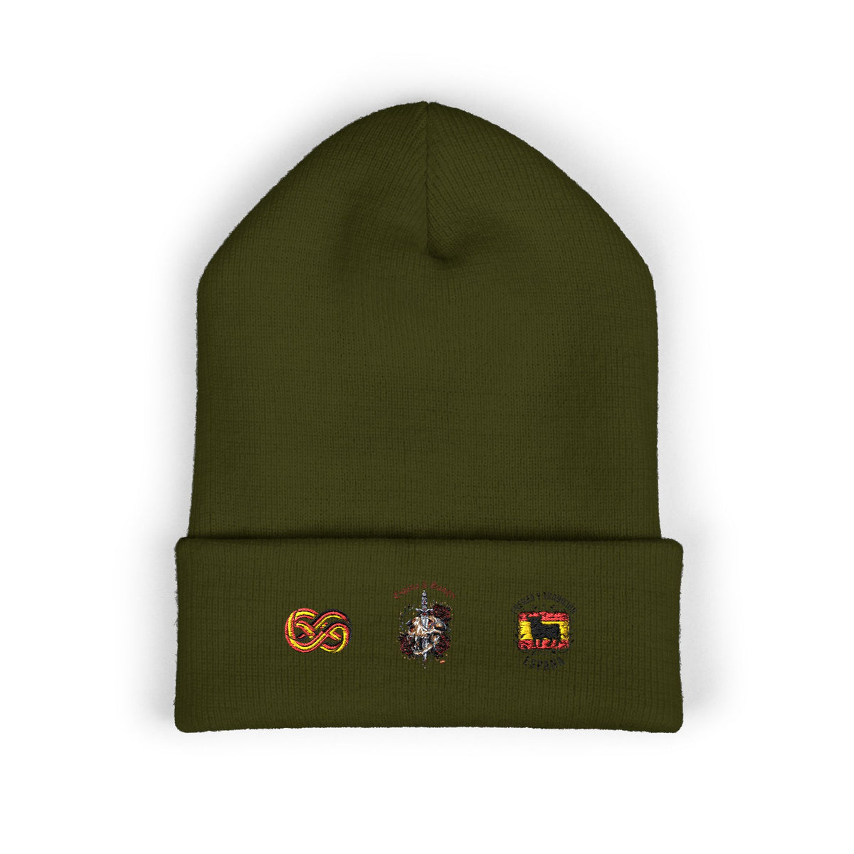 Retro Gaming Stick Beanie – Cuffed Strickmütze oder Black Line Retro Gaming Beanie