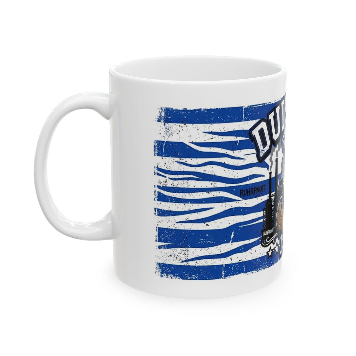 Duisburg 1902 Zebra Keramiktasse