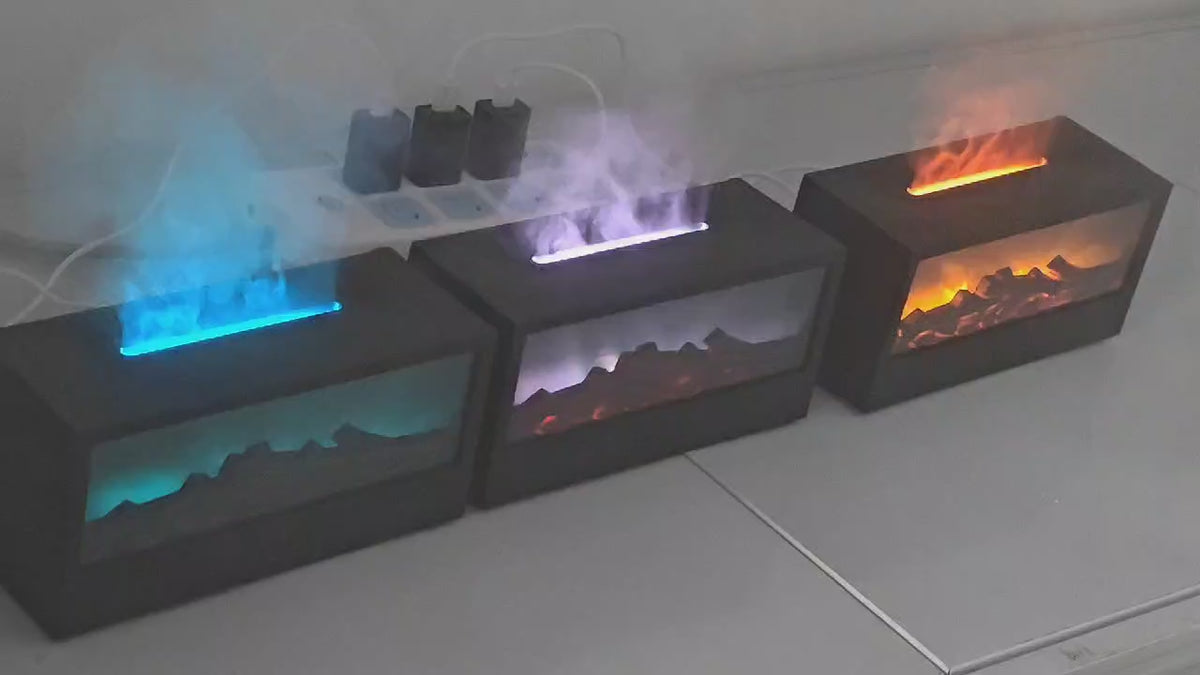 AuraFlame™ – Kaminfeuer-Luftbefeuchter