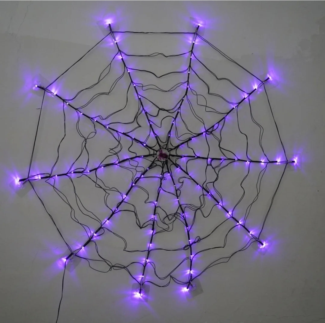 Spinnennetz-LED-Lampe | Die perfekte Halloween-Deko