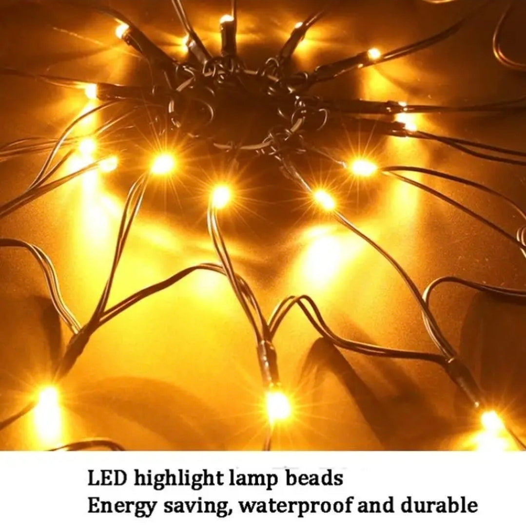 Spinnennetz-LED-Lampe | Die perfekte Halloween-Deko